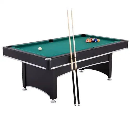 7' Conversion Pool Table Set Yellow Crius
