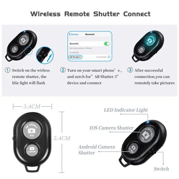 Light Ring Phone Clip Stand Teal Simba