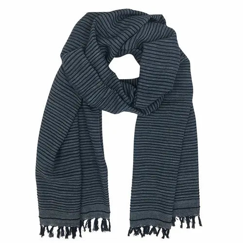Ethiopian Stripe Wrap Scarf Ariel