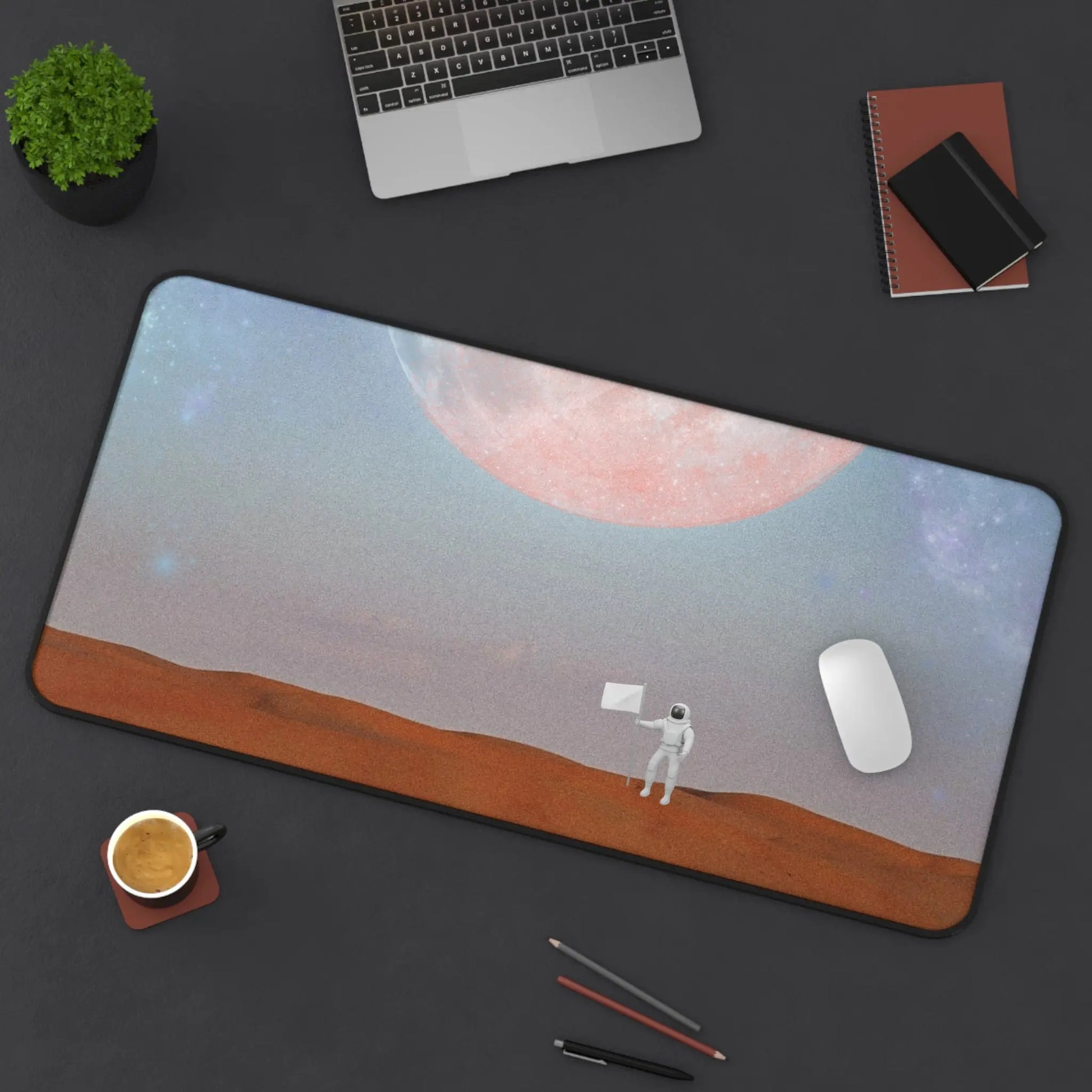 Planet Desk Mouse Pad Yellow Pandora