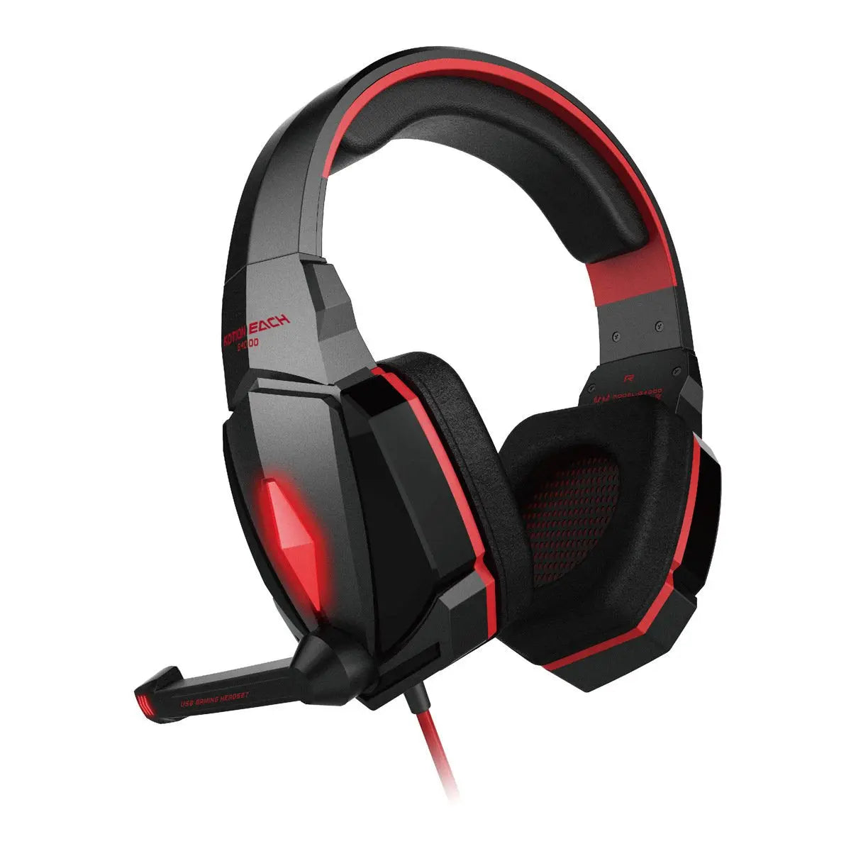 Anti-Noise Computer Gaming Headset Maroon Asteria