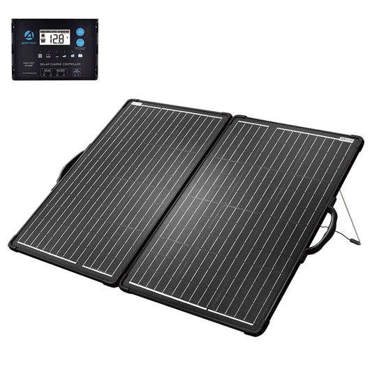 120W Portable Solar Panel Kit Fuchsia Rose
