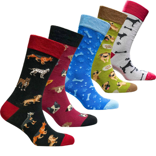 Men's Dogs Socks Orchid Erebus