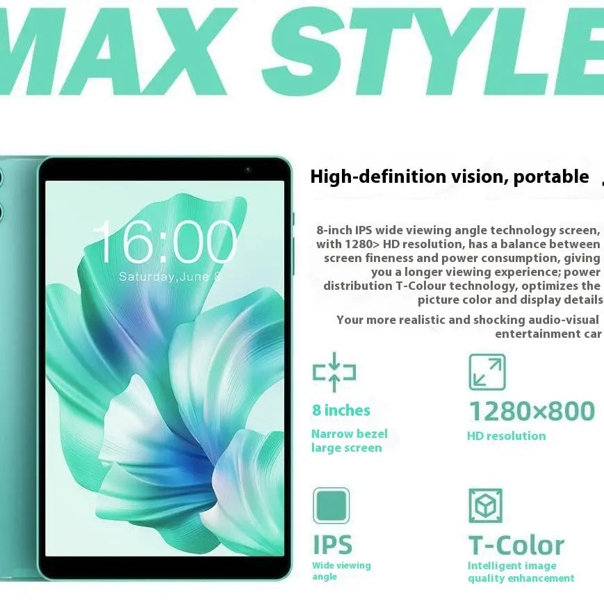 Android 8" Eight-Core Tablet Crimson Medea