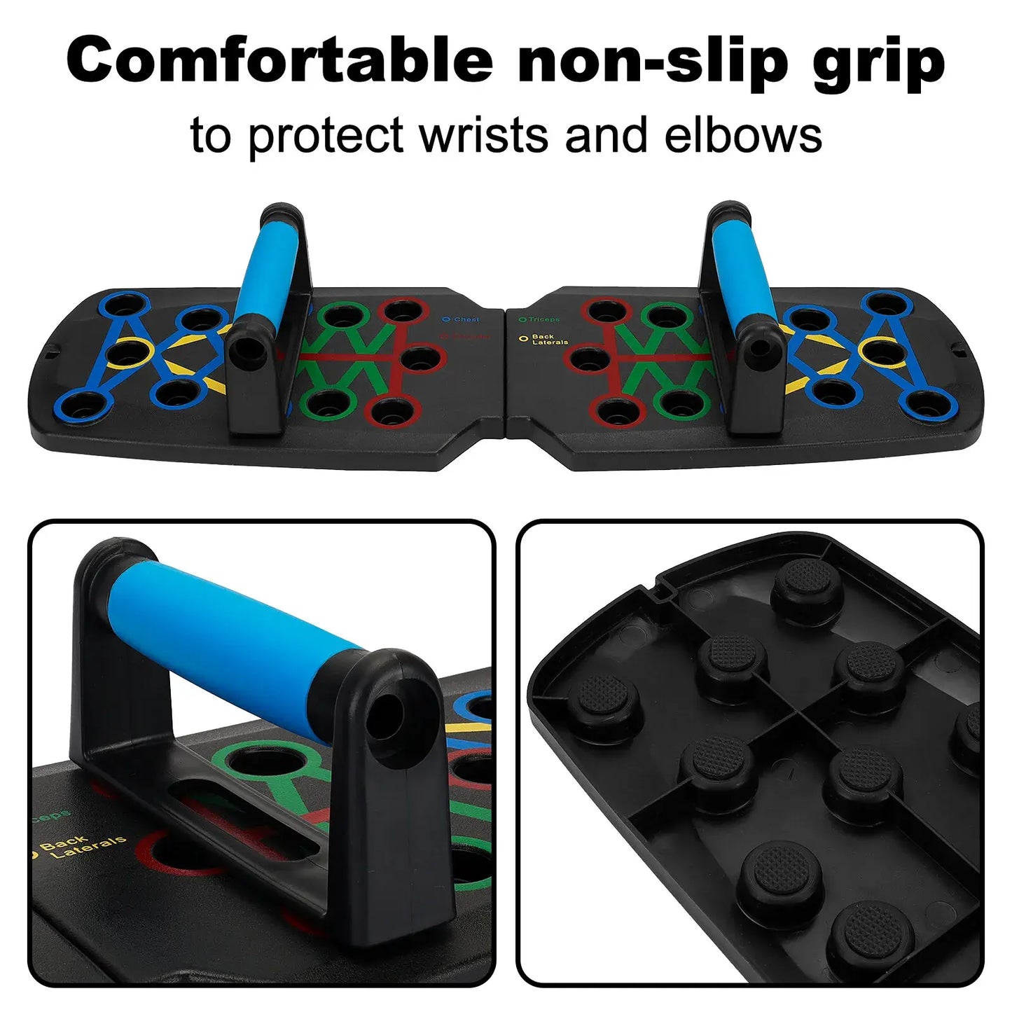 28-In-1 Push-Up Rack Board Puce Gaia