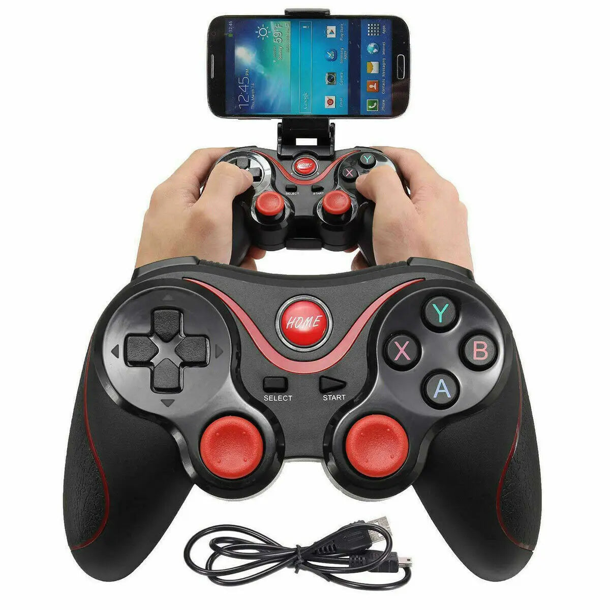 Wireless Bluetooth Mobile Controller Gamepad Puce Gaia