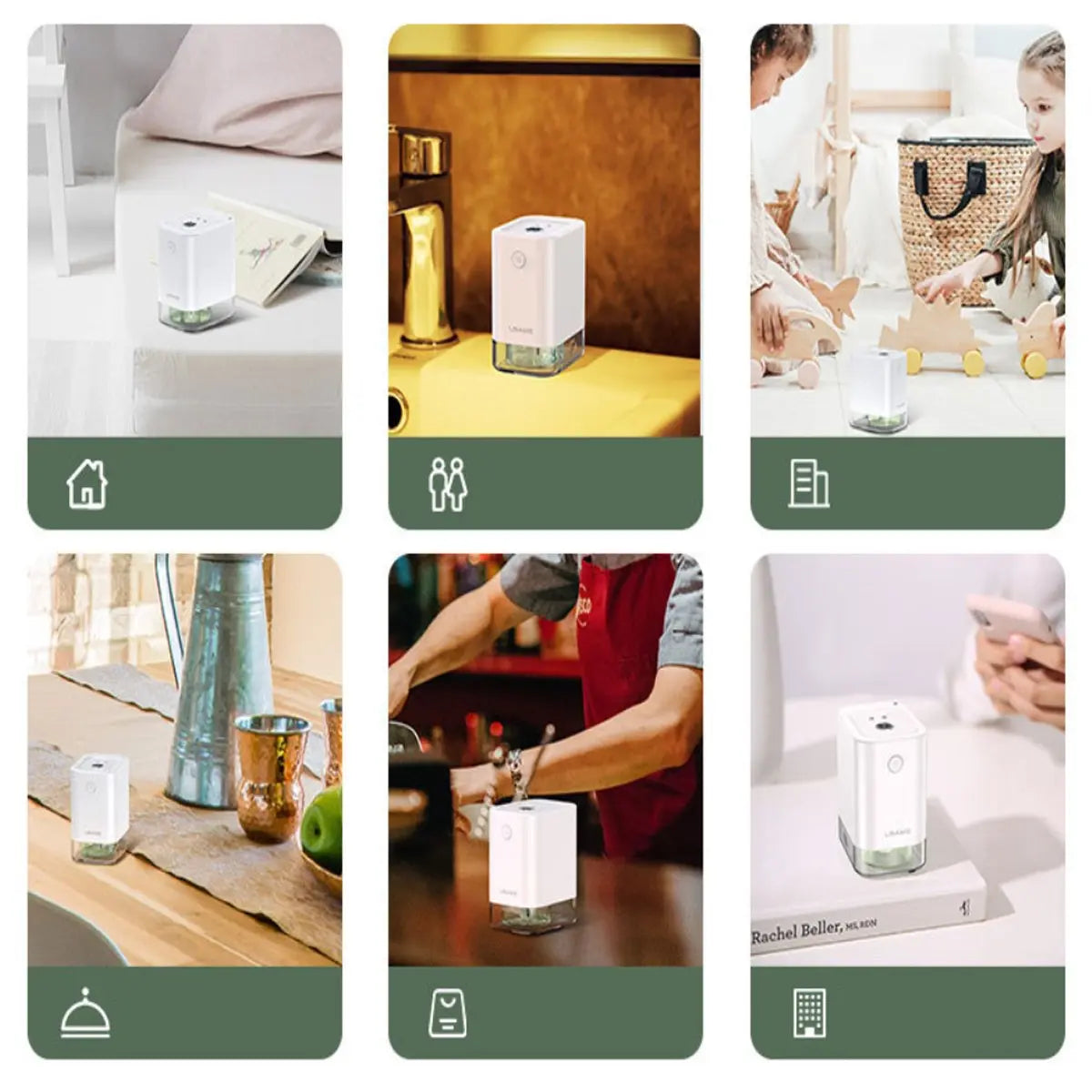 Sanispray Portable Auto Motion Sanitizer Salmon Lucky