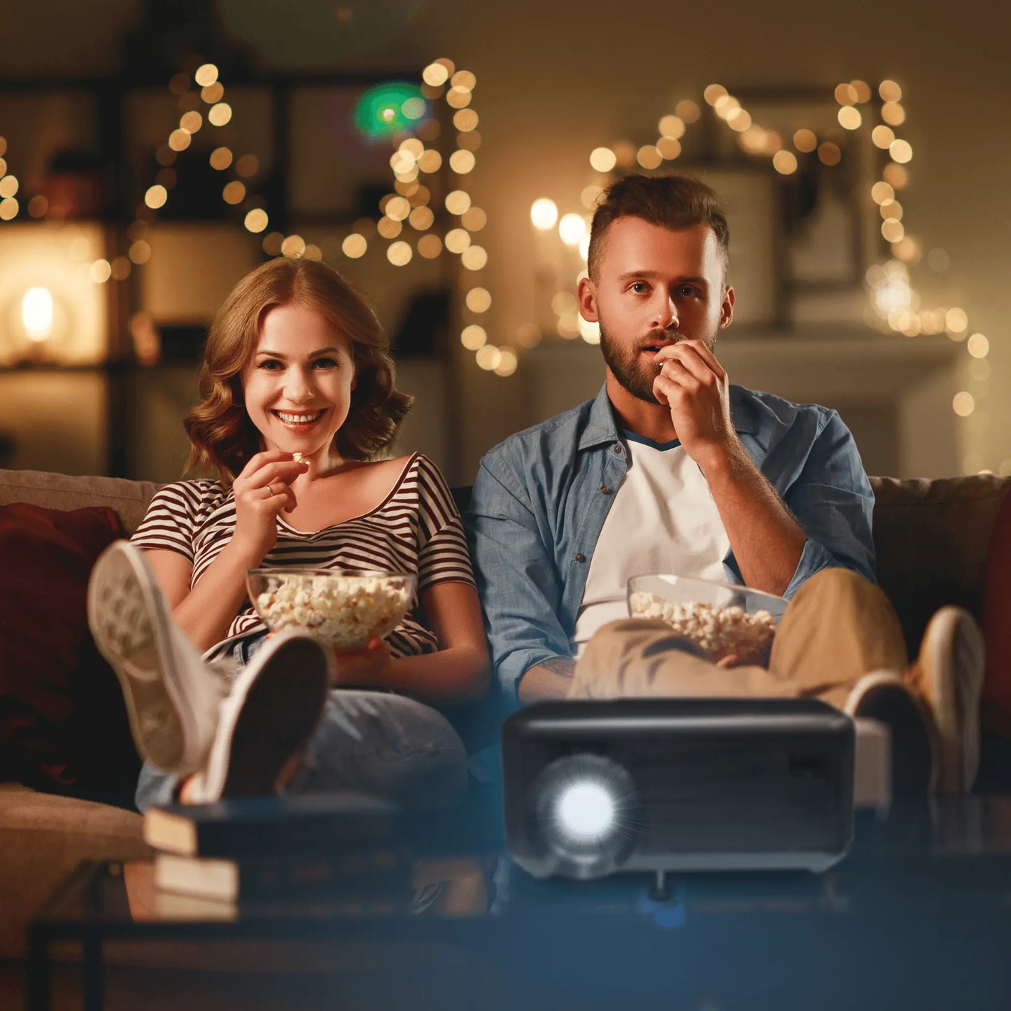 Emerson Home Theater LCD Projector Sky Iapetus