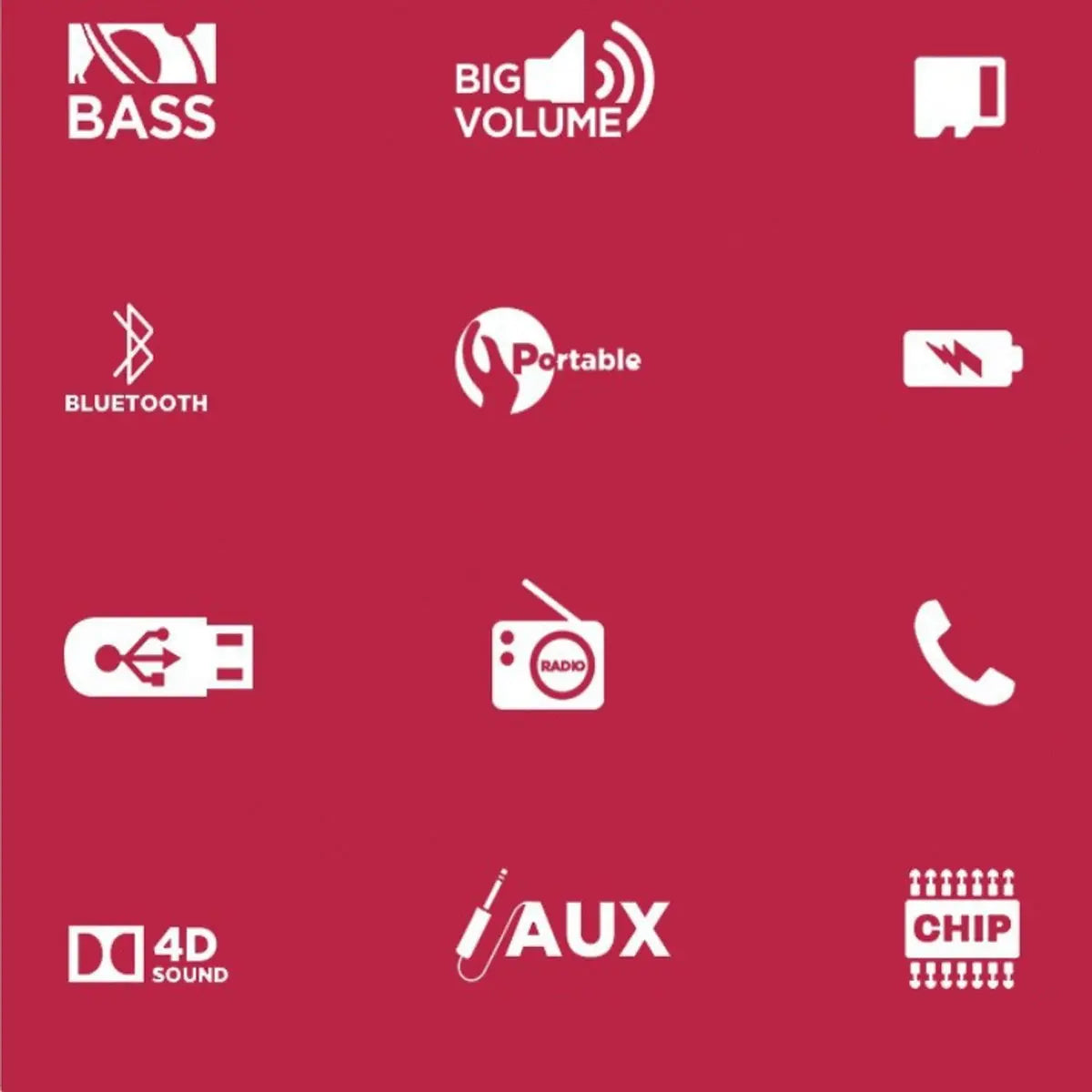 Olden Golden Bluetooth Speaker Salmon Lucky