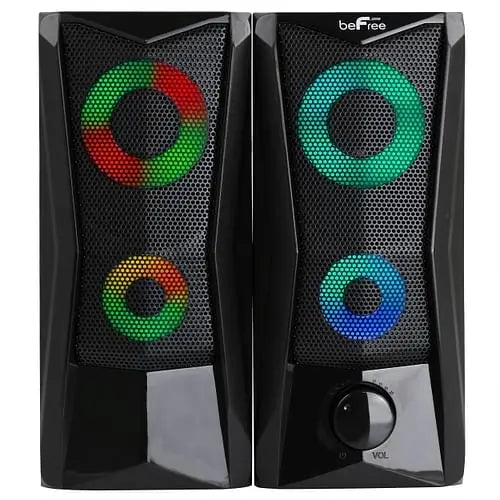 beFree Gaming Speakers Yellow Crius