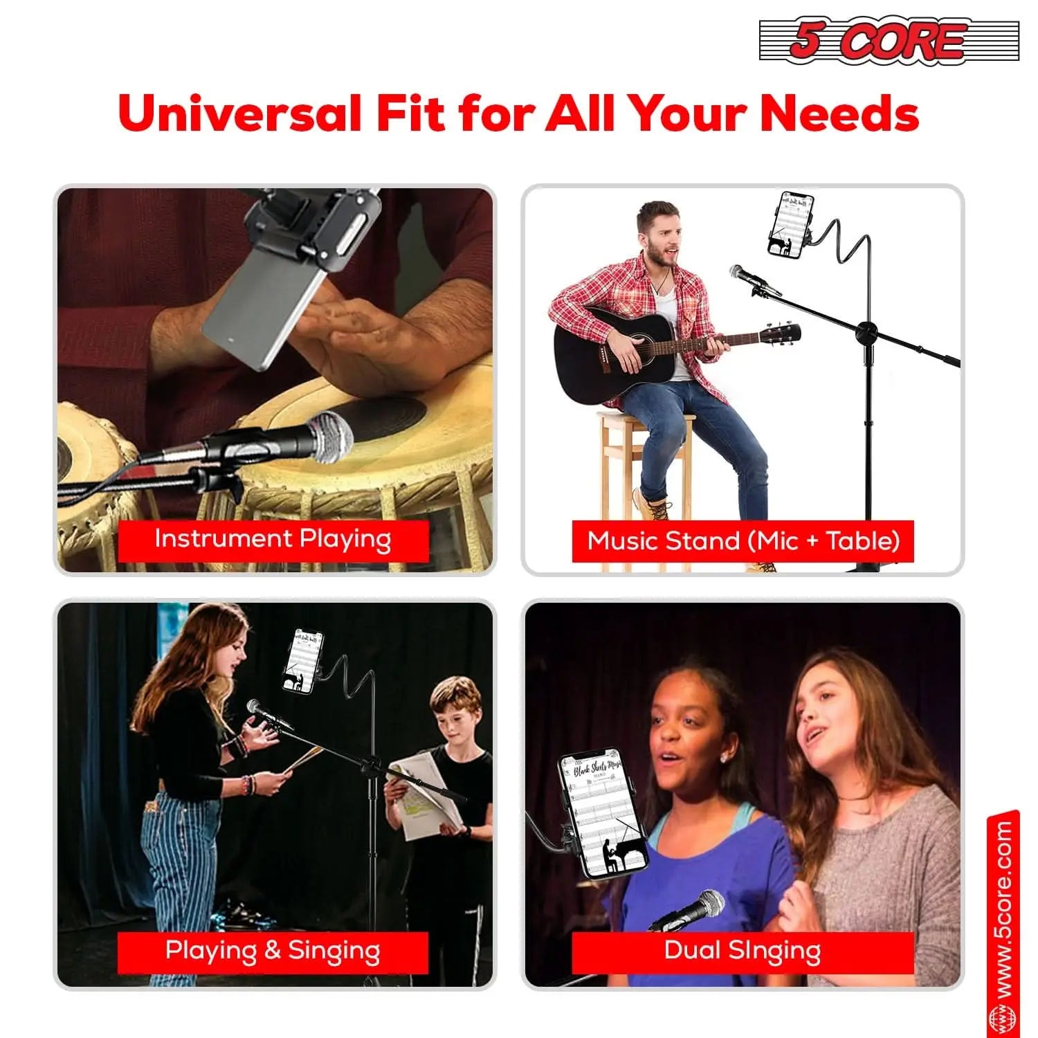 5 Core Tripod Violet Rose