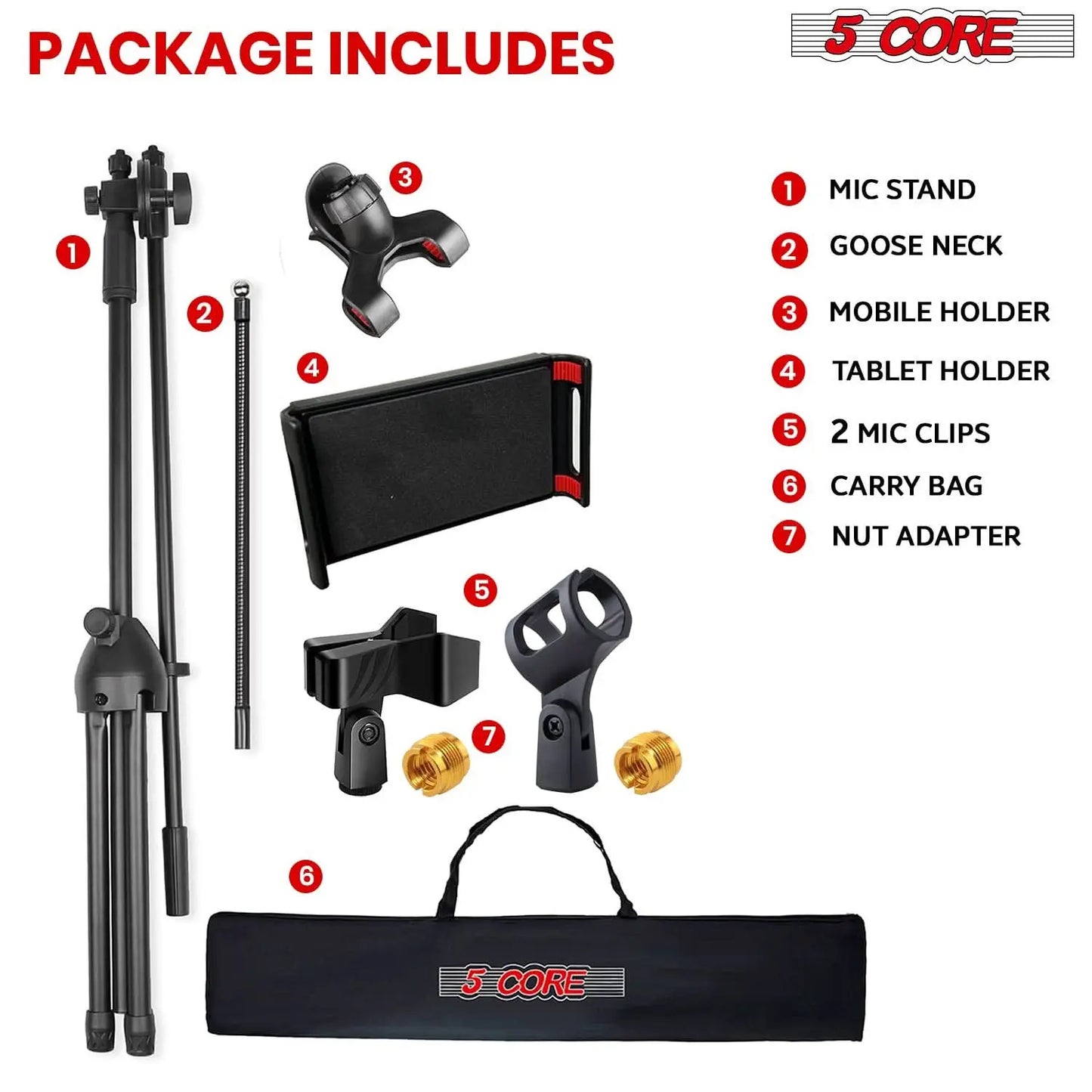 5 Core Tripod Violet Rose