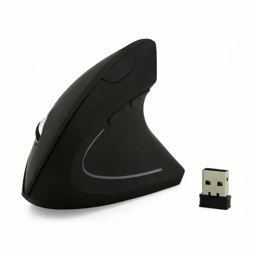 2.4G Wireless Ergonomic Vertical Mouse Yellow Pandora