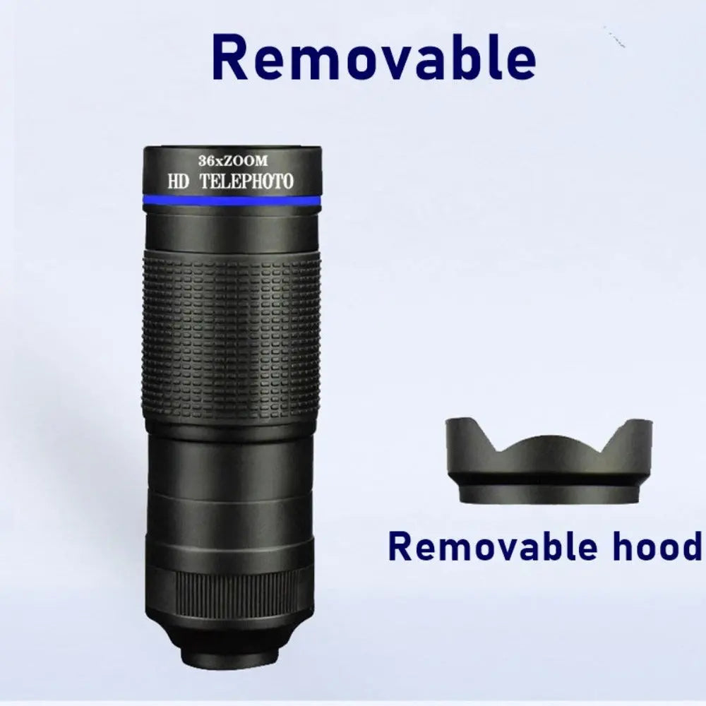 Mobile Phone Lens Kit W/Tripod Yellow Pandora