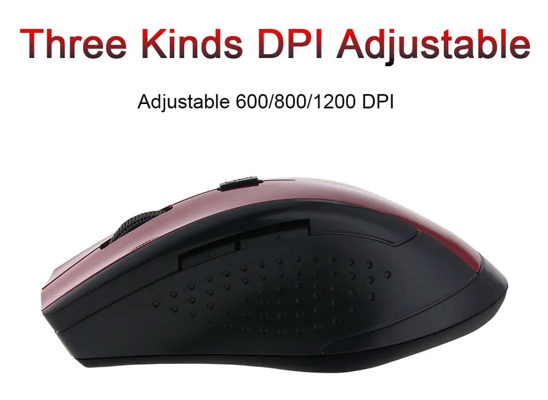 2.4GHZ Wireless Mouse Yellow Pandora