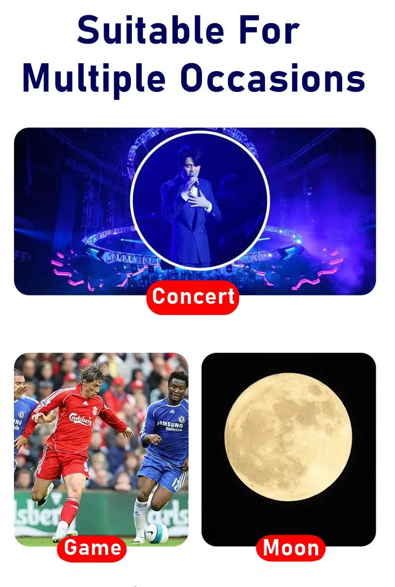 Mobile Phone Lens Kit W/Tripod Yellow Pandora