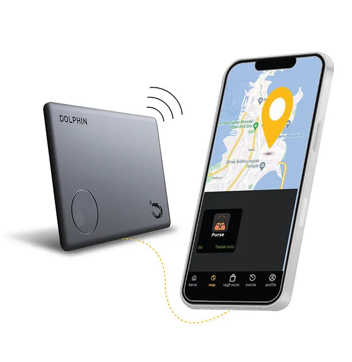 Sleek Dolphin Smart Tracker Copper Smokey