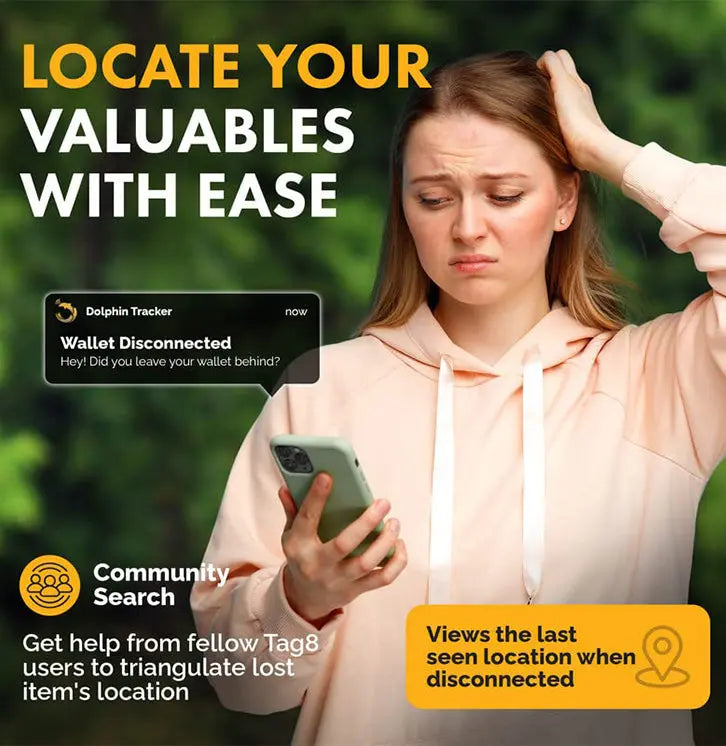 Sleek Dolphin Smart Tracker Copper Smokey