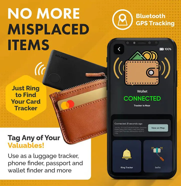 Sleek Dolphin Smart Tracker Copper Smokey