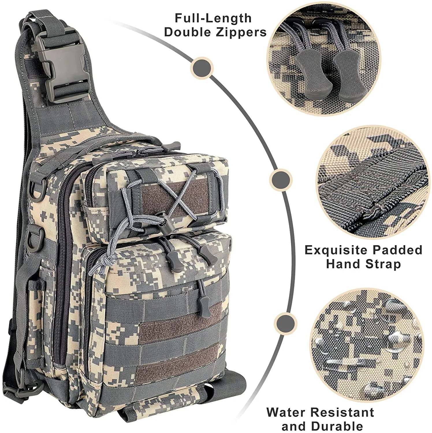 Tackle Backpack Waterproof for Storage Amethyst Osage