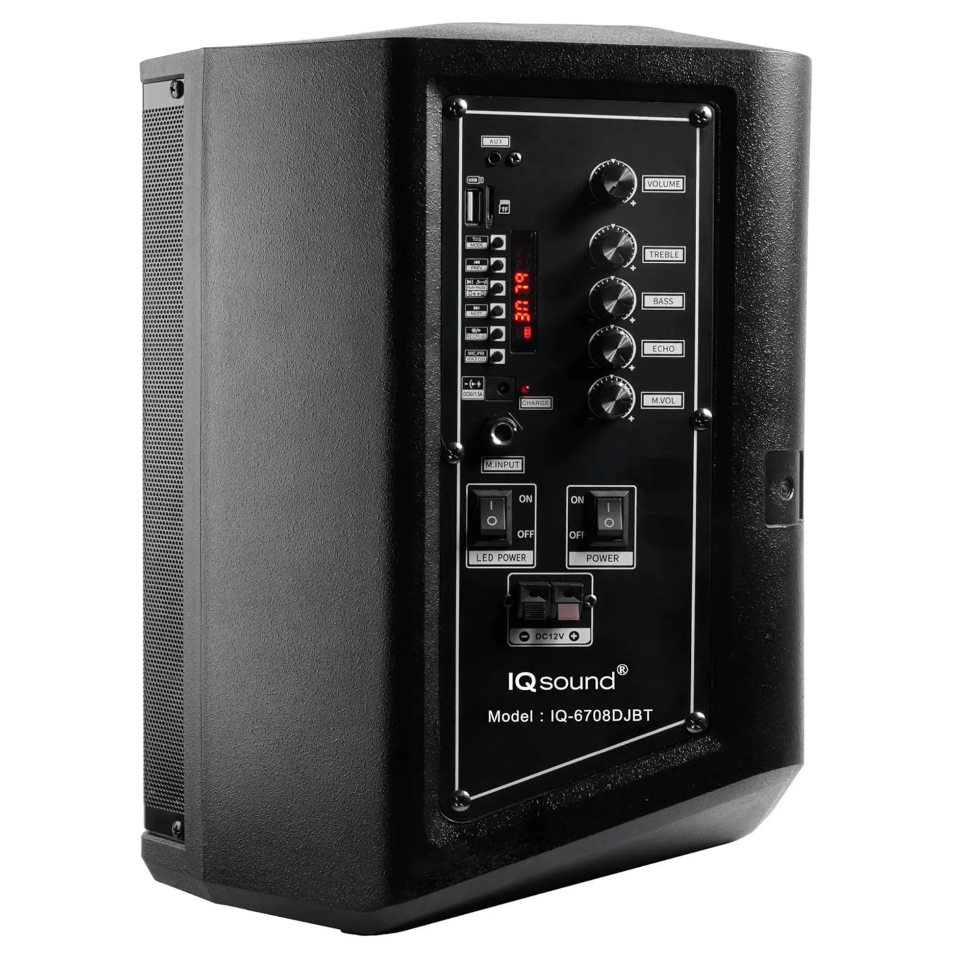 8" Bluetooth Supersonic Speaker Sky Iapetus