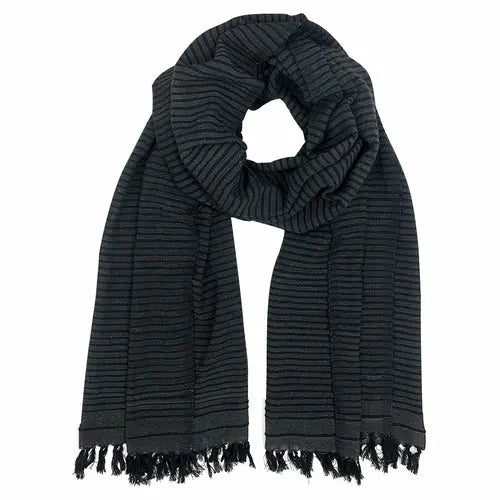 Ethiopian Stripe Wrap Scarf Ariel