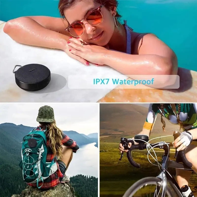 Waterproof Bike Mount Bluetooth Speaker Lilac Milo