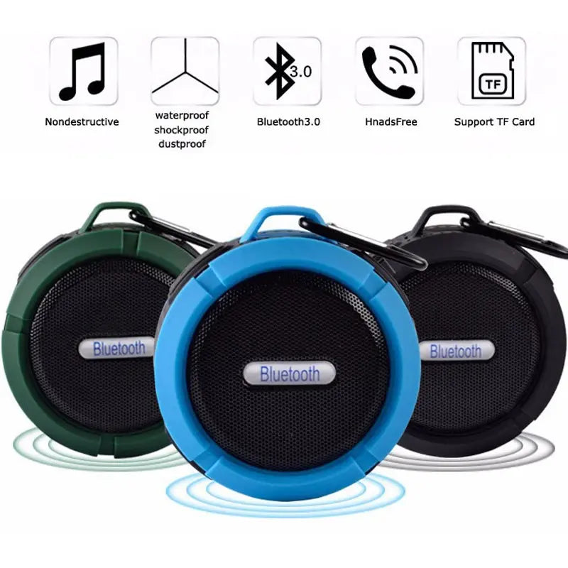 Mini Portable Waterproof Bluetooth Speaker Teal Simba