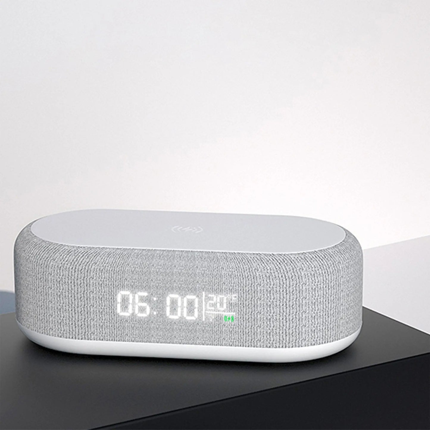 3-In-1 Alarm Clock W/Wireless Charger Copper Hecuba