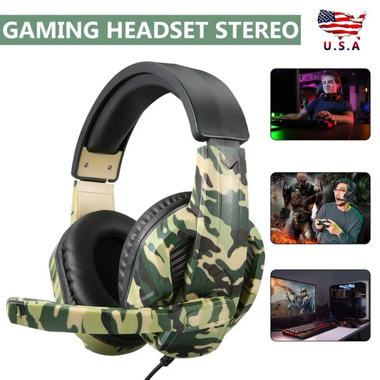 Gaming Headset Stereo Surround Sound Lilac Milo