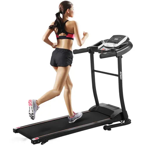 Classic Style Folding Electric Treadmill Teal Simba