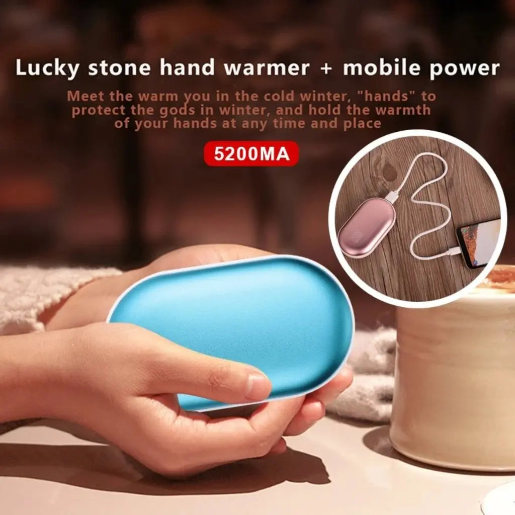 Portable USB Hand Warmer Yellow Pandora