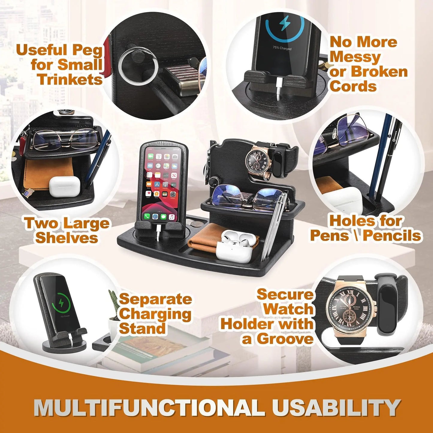 Swivel Phone Docking Station Periwinkle Eros