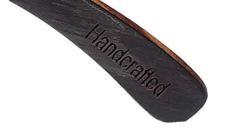 Real Ebony & Zebrawood Sunglasses Purple Ariadne