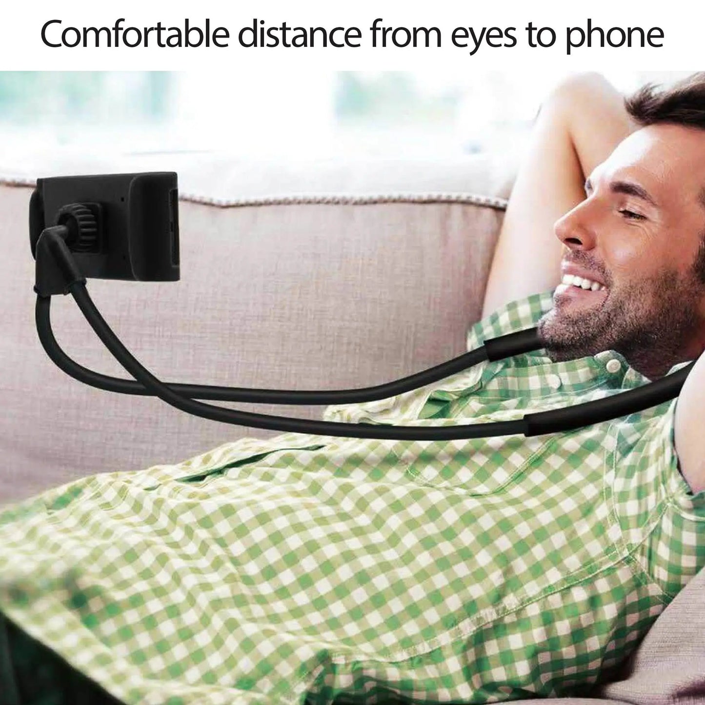 Hanging Neck Phone Stand Mount Periwinkle Eros