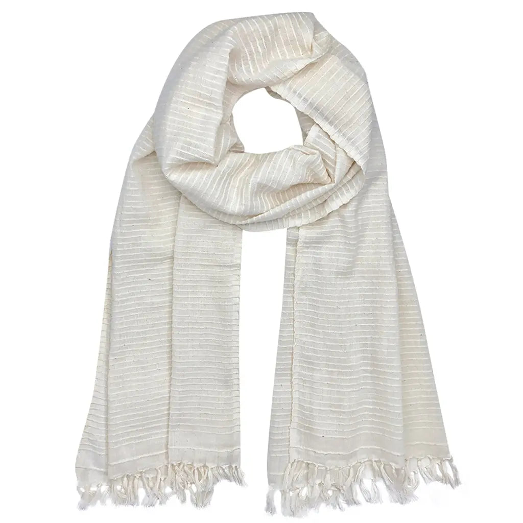 Ethiopian Stripe Wrap Scarf Ariel