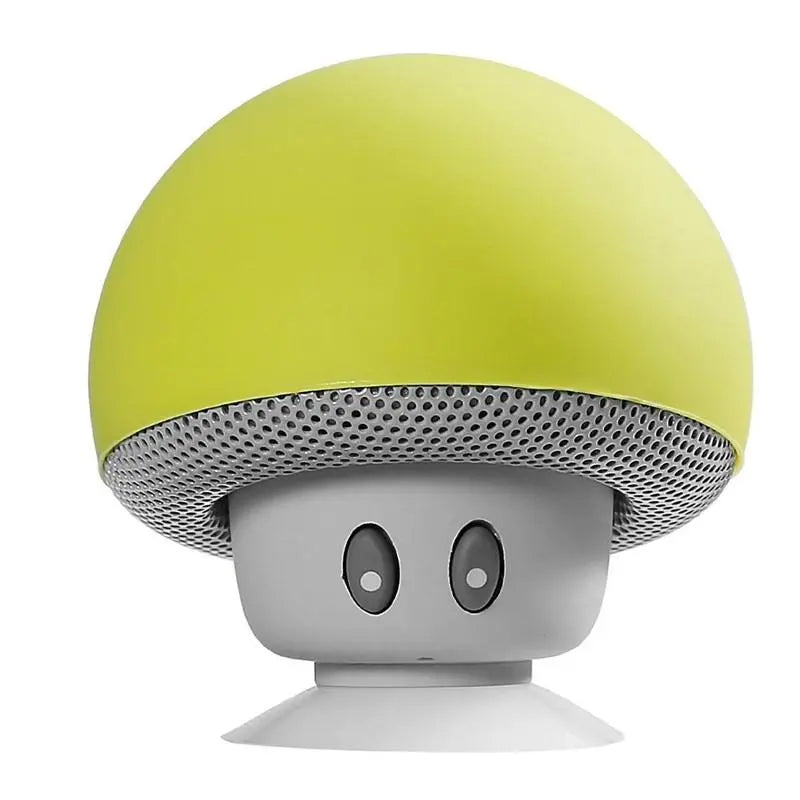 Portable Wireless Mushroom Bluetooth Speaker Yellow Pandora