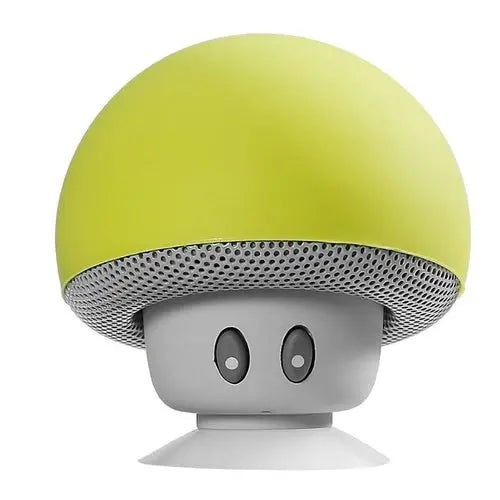 Portable Wireless Mushroom Bluetooth Speaker Yellow Pandora