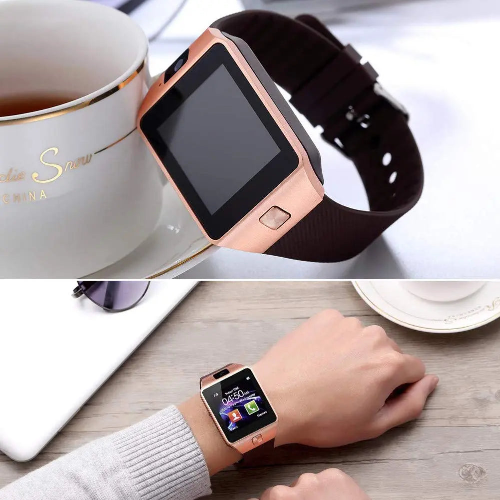 Bluetooth Android Smartwatch W/Camera Jade